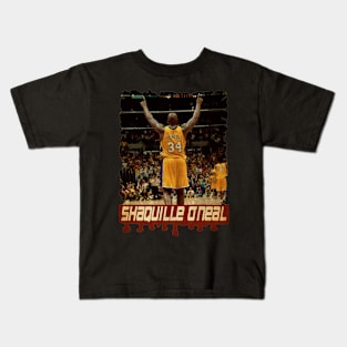 Shaquille O'neal Vintage Kids T-Shirt